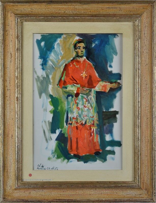 Dilvo Lotti - Studio per il Ritratto del Cardinale
