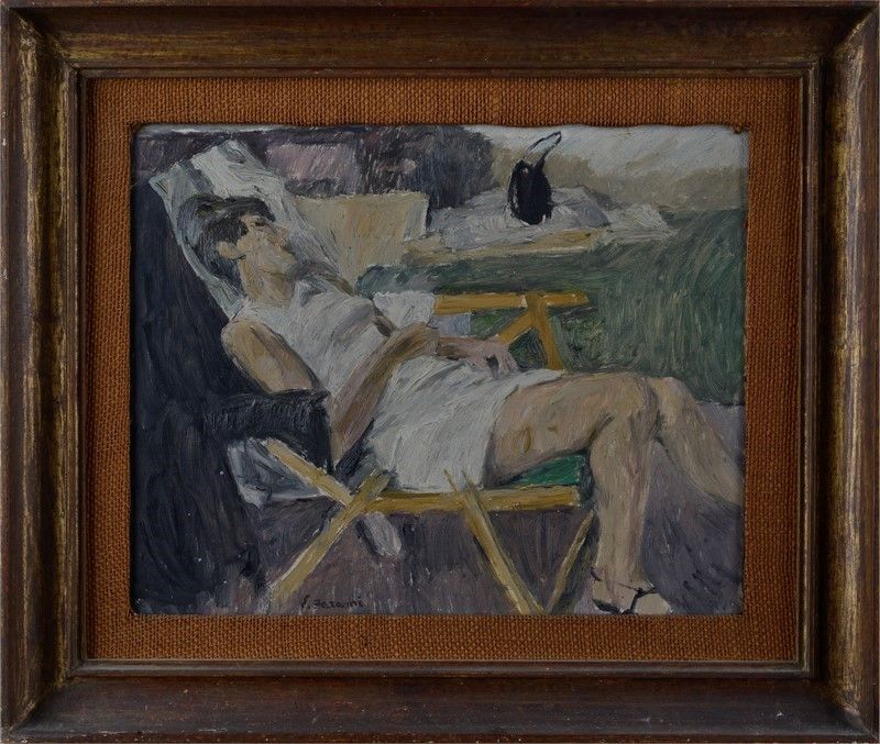Enzo Faraoni - Donna a Riposo