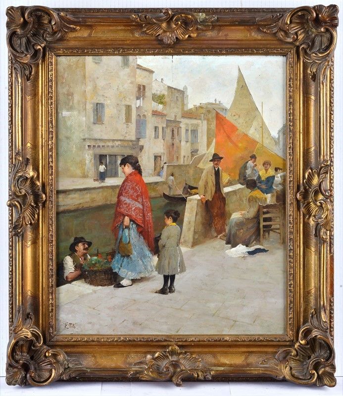 Attribuibile a Ettore Tito - Venezia