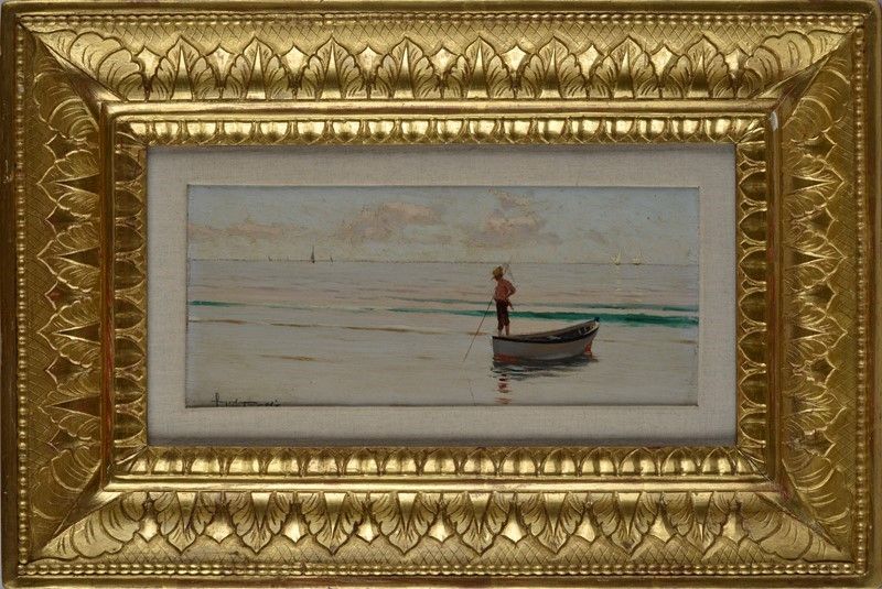 Angiolo Tommasi - Pescatore