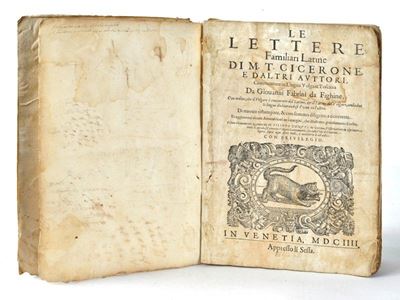 Le Lettere Familiari Latine di M. T. Cicerone e D'altri Auttori