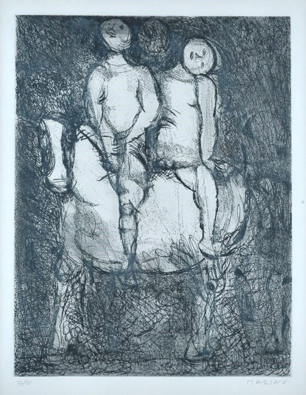 Marino Marini - Paessaggiata