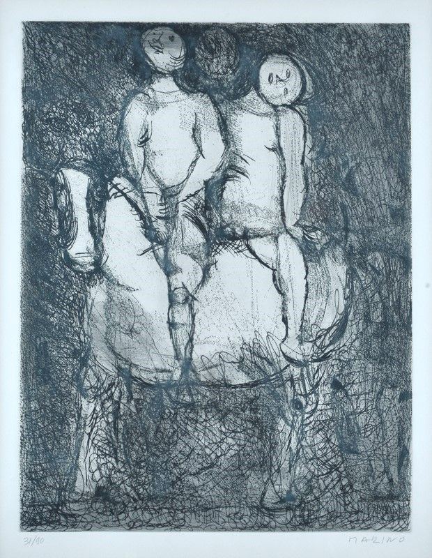 Marino Marini - Paessaggiata