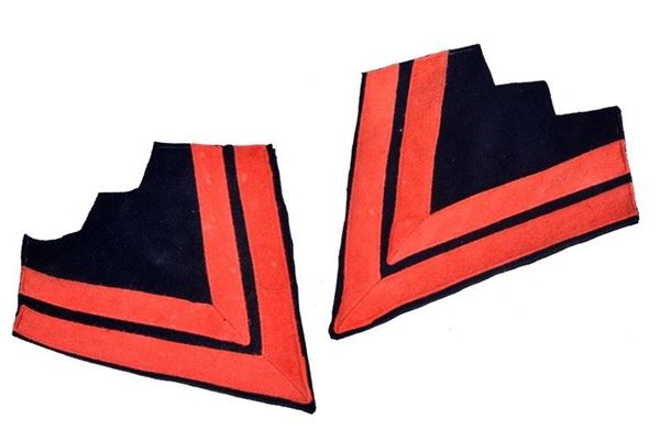 Coppia di gradi coloniali italiani  - Asta Armi antiche e Militaria - Galleria Pananti Casa d'Aste
