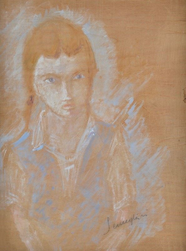 Pio Semeghini - Portrait of a girl TO BE EVALUATED