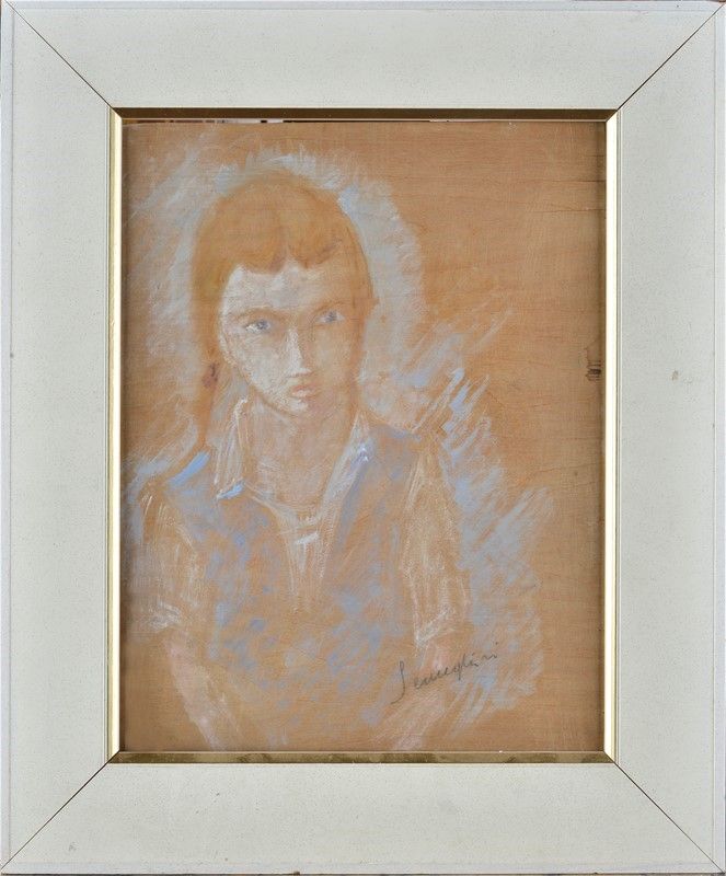Pio Semeghini - Ritratto di Fanciulla