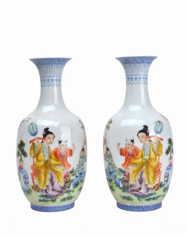 Pair of vases