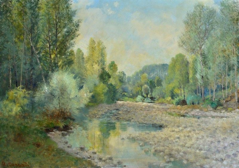 Alfonso Corradi - Paesaggio