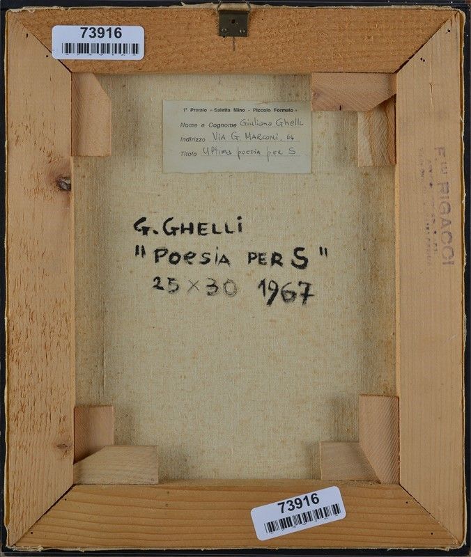 Giuliano Ghelli - Poesia per S