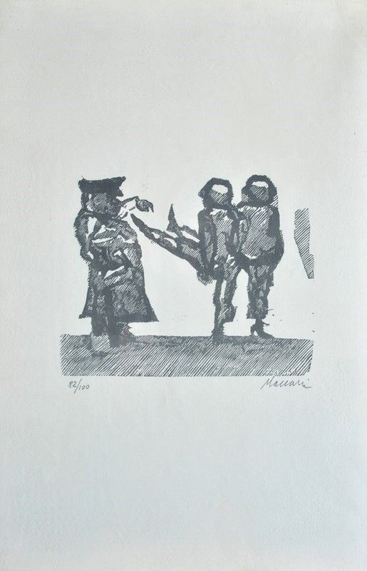 Mino Maccari - Senza Titolo