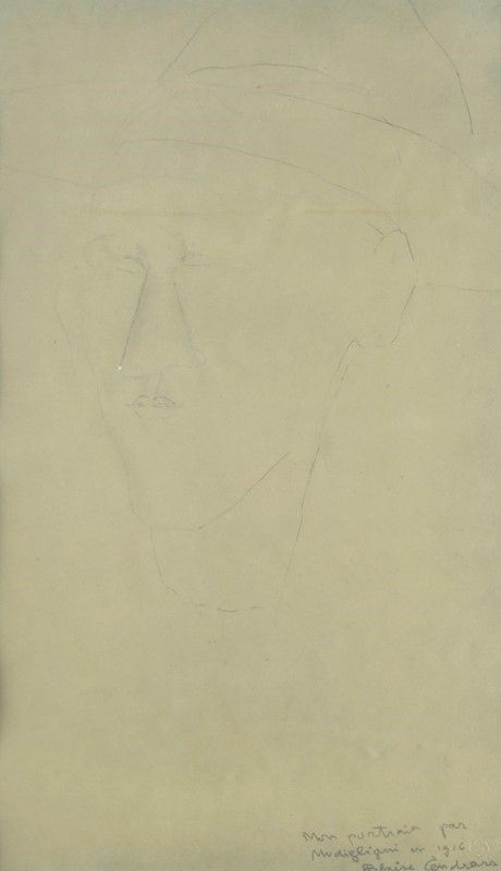Fr&#233;d&#233;ric-Louis Sauser Blaise Cendrars - Tribute to Modigliani