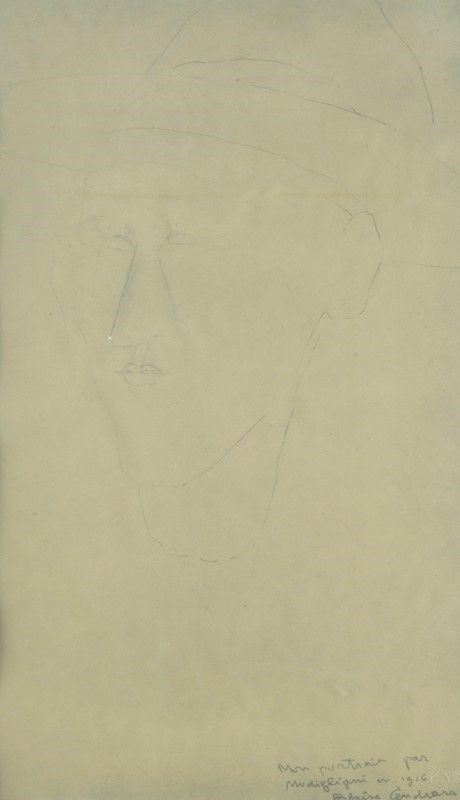 fréDéric-louis Sauser Blaise Cendrars - Omaggio a Modigliani