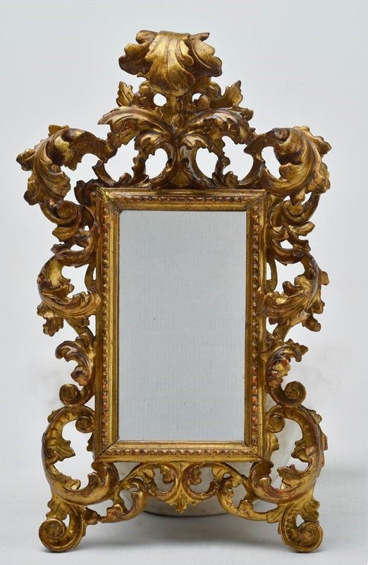 Small &quot;scrap&quot; mirror  - Auction ANTIQUES - I - Galleria Pananti Casa d'Aste