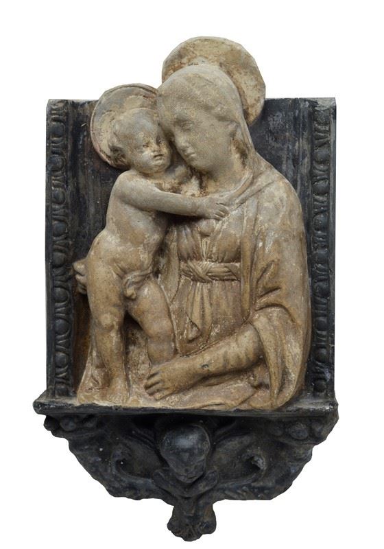 Anonimo, XX Sec. - Madonna con Bambino