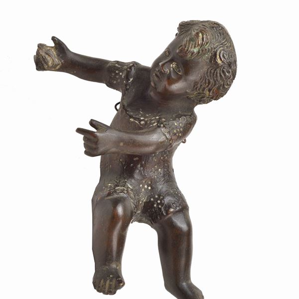 Putto  - Bronzo cesellato - Auction ANTIQUES - Galleria Pananti Casa d'Aste