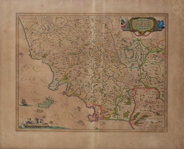 Territory of Siena with the Duchy of Castro