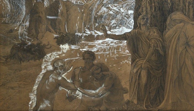 Adolfo De Carolis - I Tre Fiorentini Sodomiti