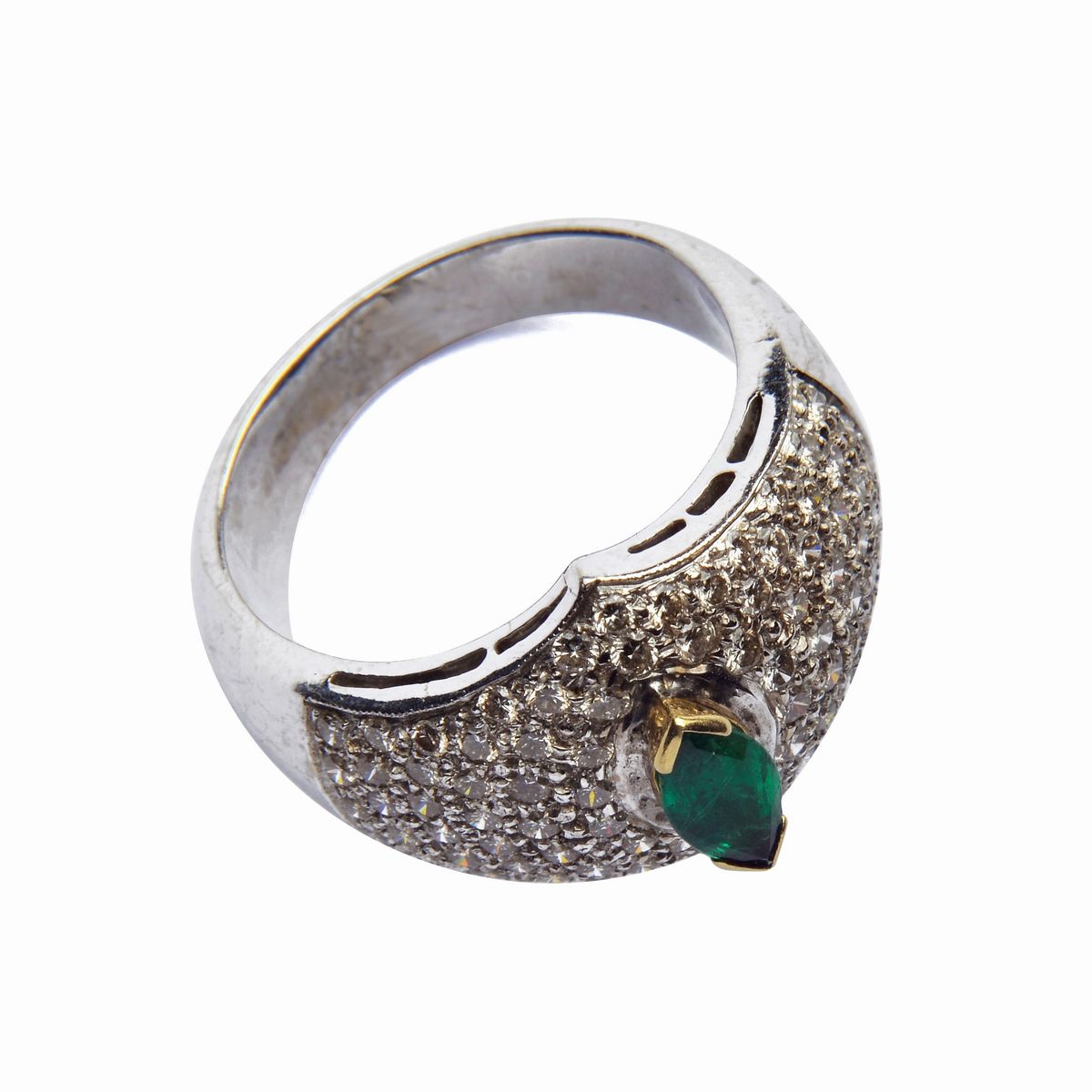 Anello con Smeraldo