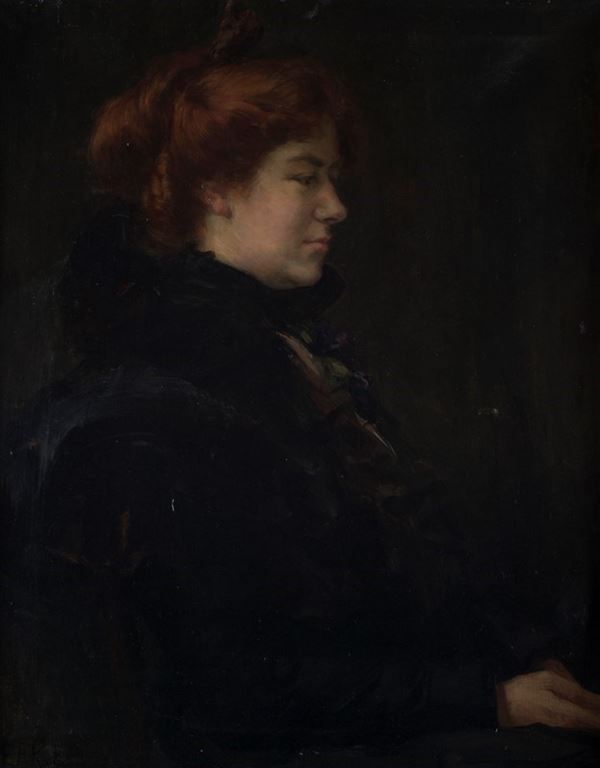 Elisabeth  Kruseman Van Elten - Ritratto di signora