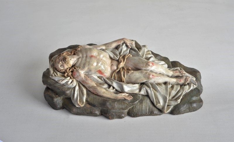 Scuola Napoletana, XVIII Sec. - Cristo Deposto