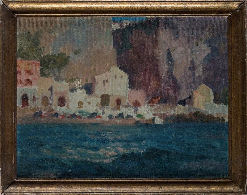 Attr. a Alessio Issupoff - Veduta di Capri