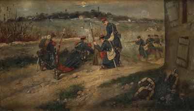 Soldati sul Campo di Battaglia