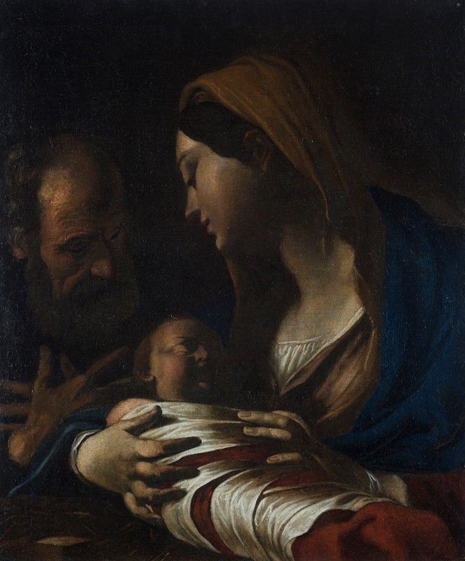 Mattia Preti e Bottega - Sacra Famiglia