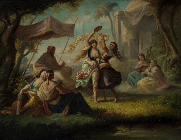 Scuola Francese, XIX sec. - Harem dancers