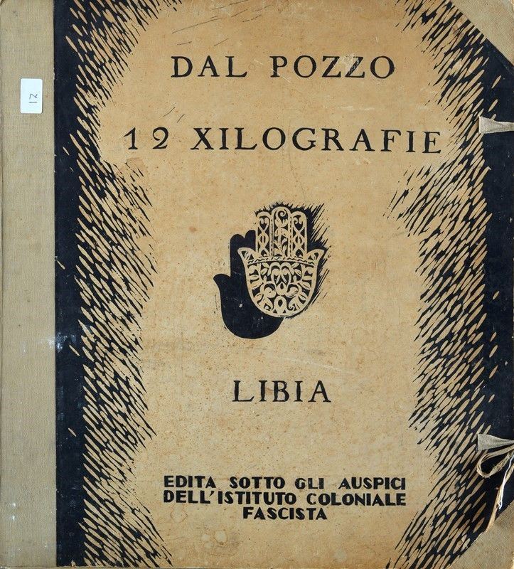 Francesco dal Pozzo - 12 Xilografie - Libia