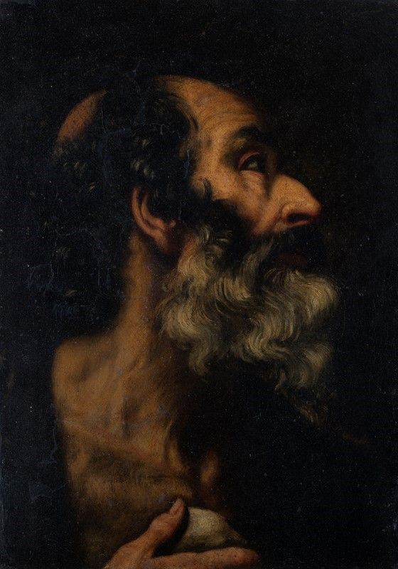 Scuola Toscana, XVII sec. - San Girolamo