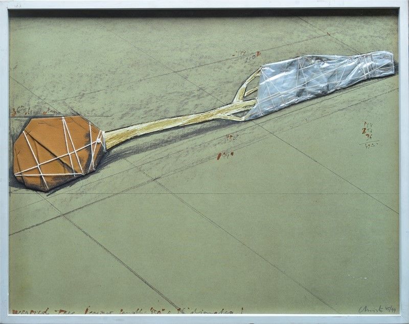 Christo (javacheff) - Wrapped Tree, Project