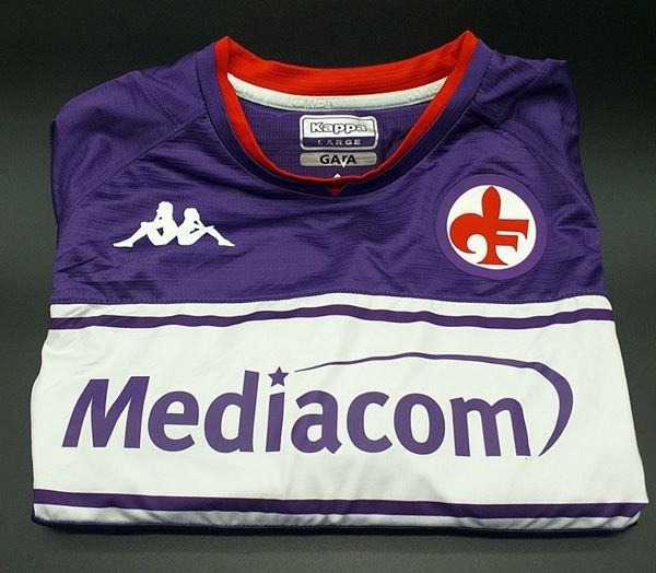 ACF FIORENTINA - ACF Fiorentina shirt signed by Nicol&#225;s Gonz&#225;lez