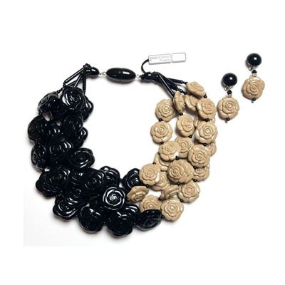 Collana e Orecchini della Collezione "rose"