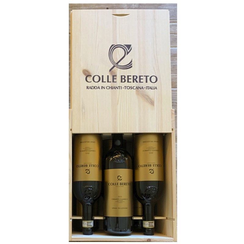 N. 6 Bottiglie Chianti Classico Colle Bereto Gran Selezione 2015
