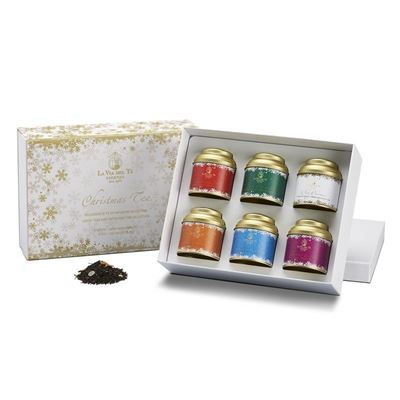 Confezione Regalo Christmas Tea – Oro 6 Lattine