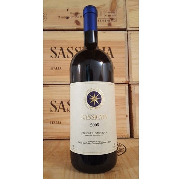 TENUTA SAN GUIDO - SASSICAIA - 1500ml Magnum bottle of our Sassicaia 2005