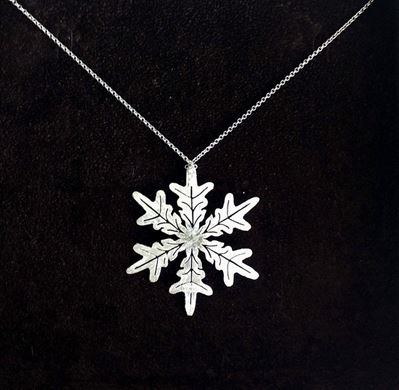 Cristallo di Luce Argento 925 Lavorato a Mano e Inciso a Bulino