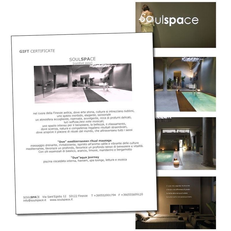 Soulspace - “due” Mediterranean Ritual Massage - “due”aqua Journey