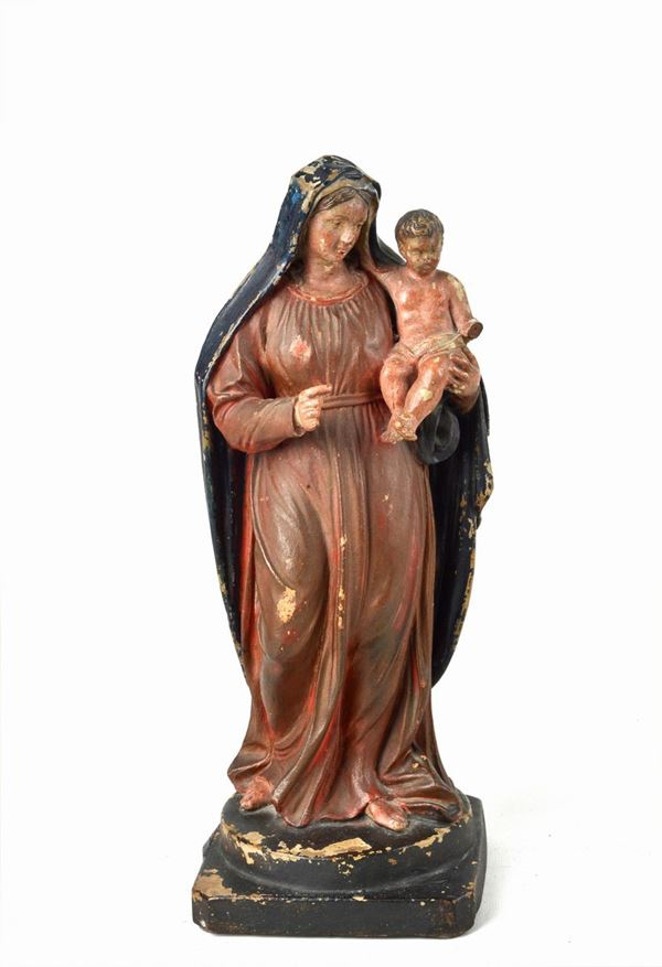 Scuola Emiliana, XVIII sec. - Madonna with Child