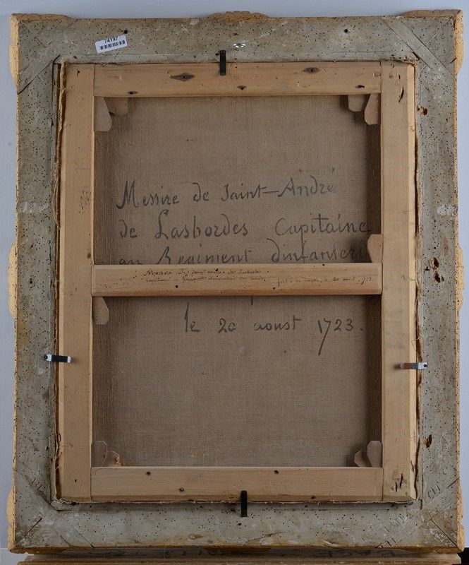 Scuola Francese, XVIII Sec. - Coppia di Ritratti di Cavalieri in Armatura
