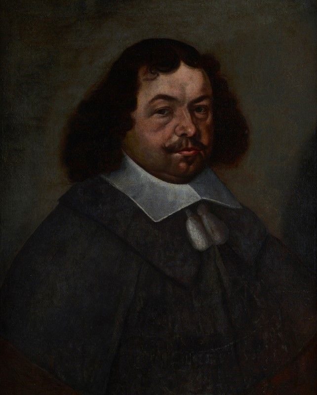Anonimo, XVII Sec. - Ritratto Virile