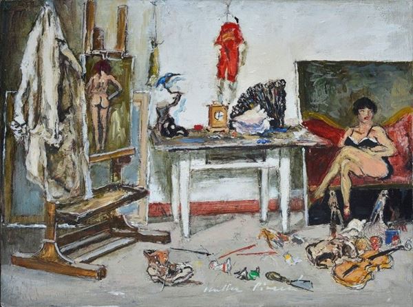Walter Piacesi - Varie cose nello studio