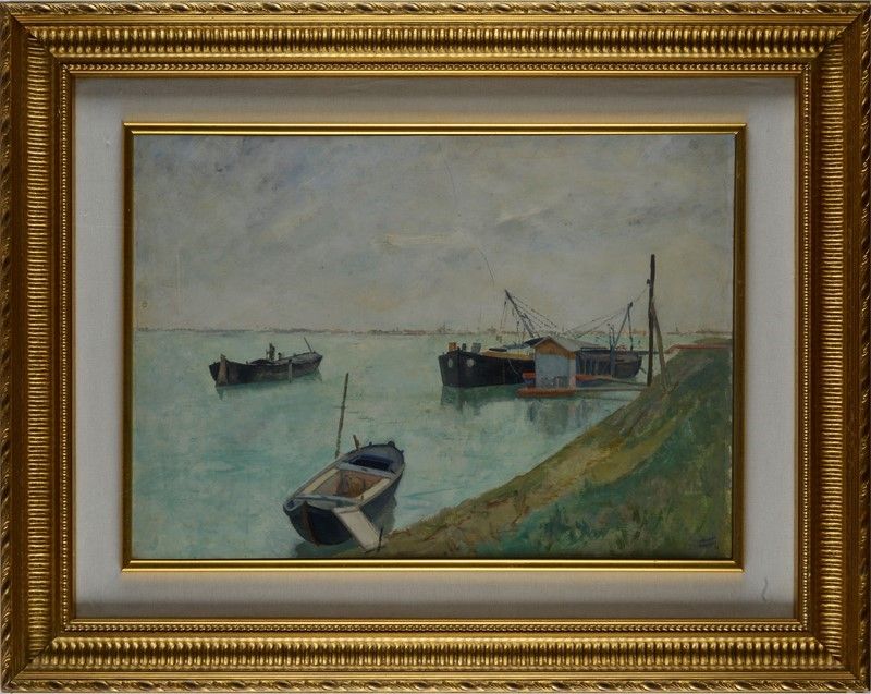 Mario Vellani Marchi - Lavori in Canale (burano 1931)