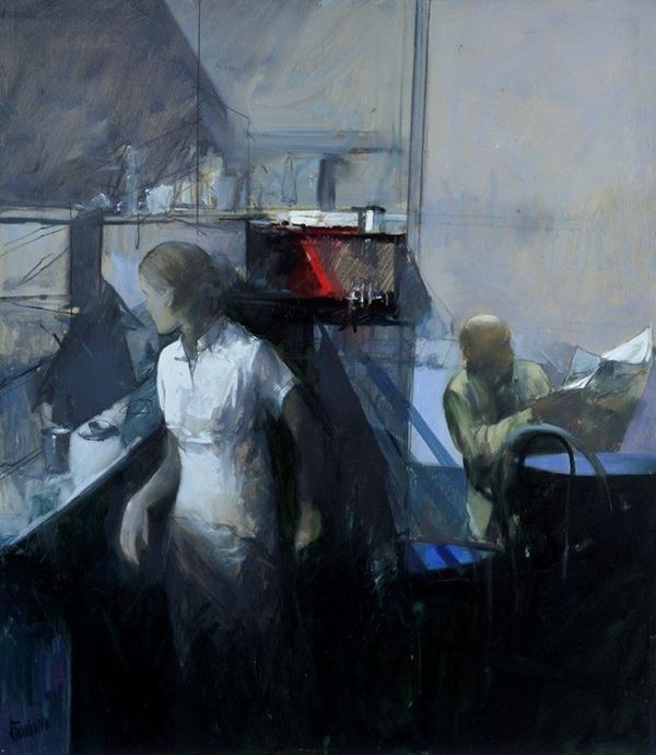 Antonio Tamburro - Cafe interior