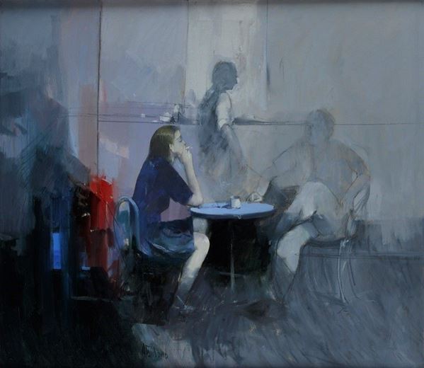 Antonio Tamburro - Cafe interior