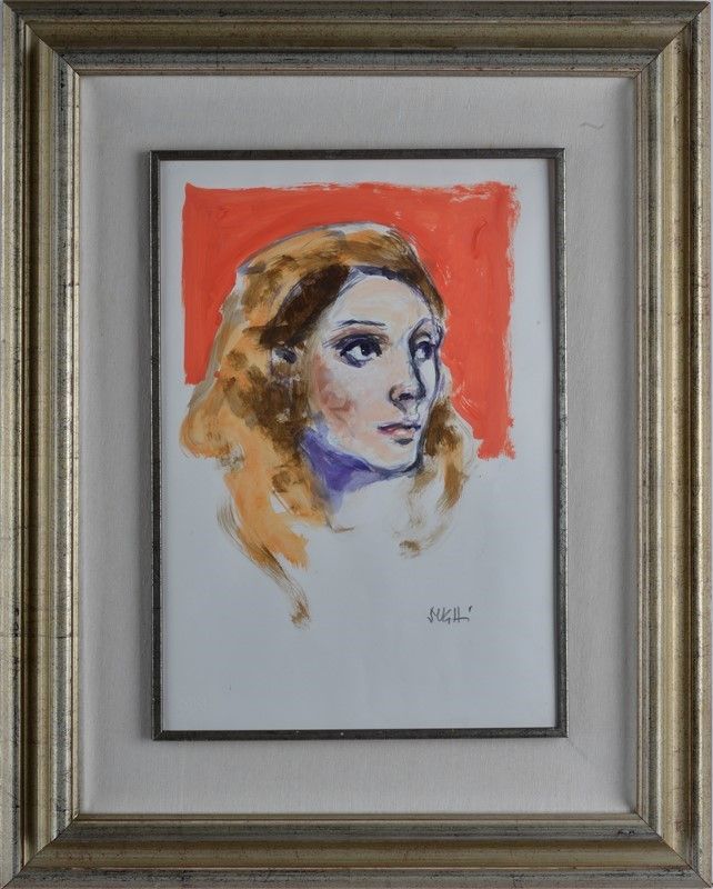 Alberto Sughi - Ritratto di Donna