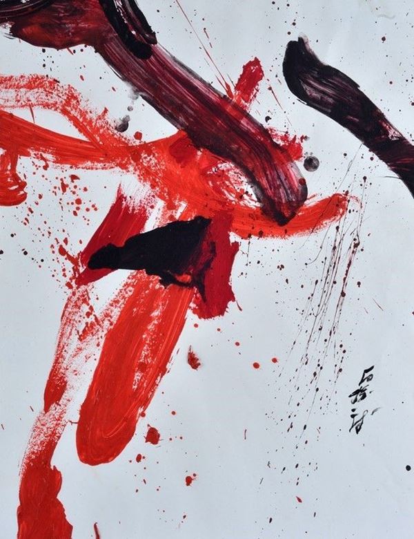 Kazuo Shiraga - Without title