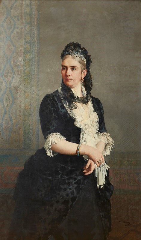 Vittorio Corcos - Ritratto di Jane Crum-Ewing