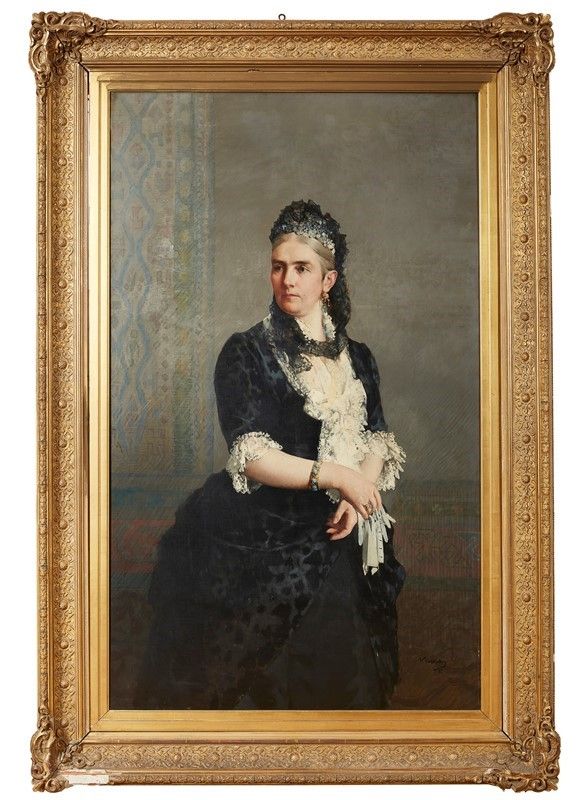 Vittorio Corcos - Ritratto di Jane Crum-ewing