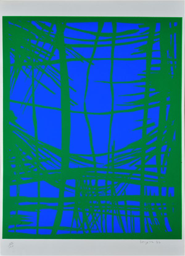 Antonio Corpora : Senza titolo  (1974)  - Litografia - Asta Arte Moderna e Contemporanea - Galleria Pananti Casa d'Aste